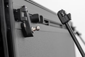 Jeep Gladiator Hard Tri-Fold Flip Up Bed Cover - Rough Country - '20-'24